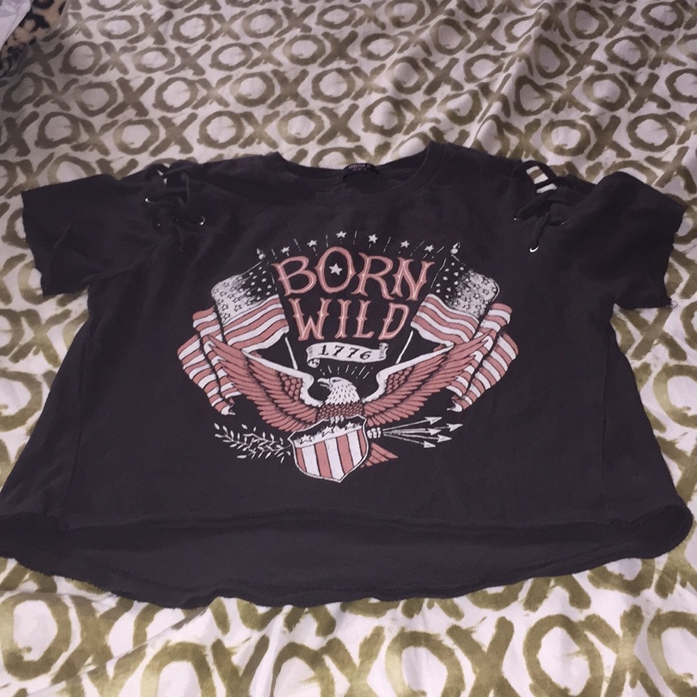 Youth girls forever 21 mid drift top